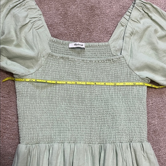 Madewell Lucie Linen Dress Fully lined WITH POCKETS! Small - Picture 7 of 10